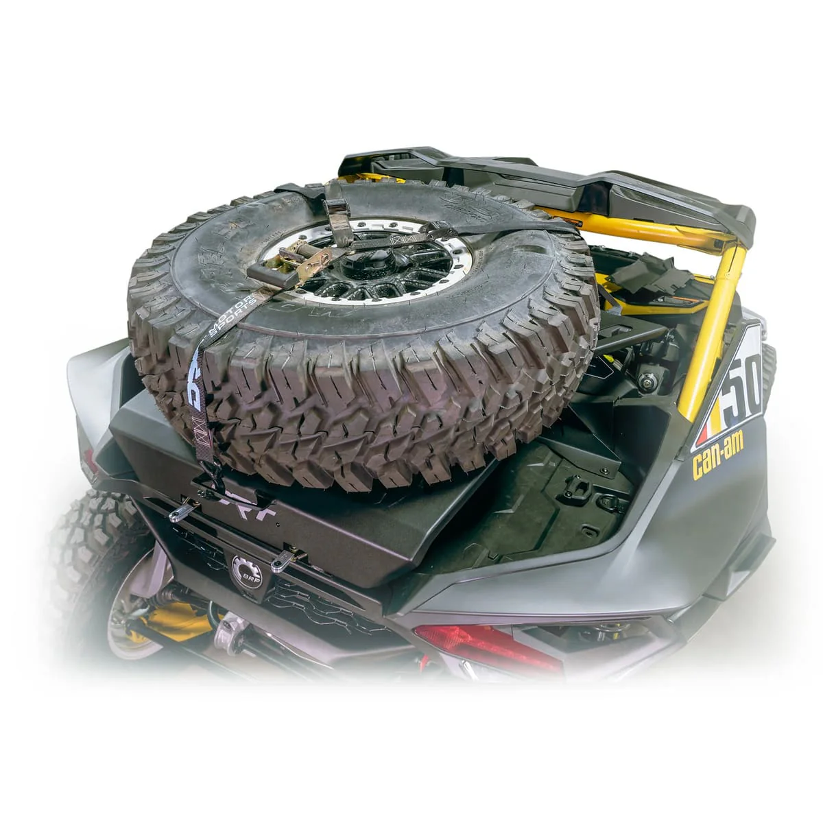 DRT Motorsports Can-Am Maverick R Tire Carrier/Adventure Rack - Image 11