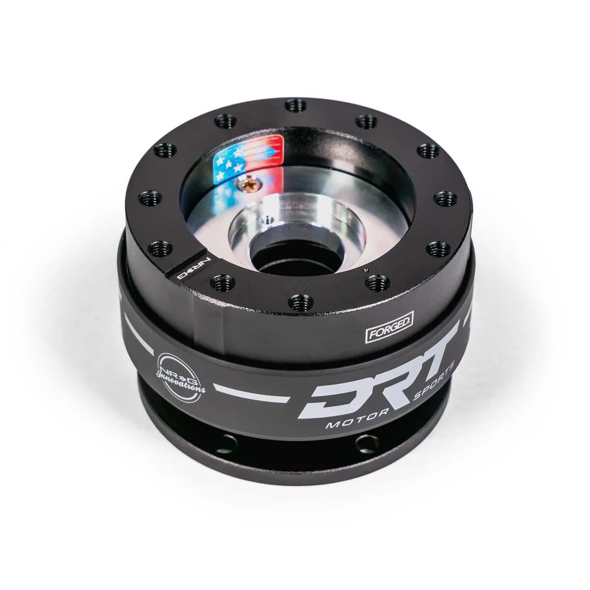 DRT Motorsports Universal 6-Bolt Quick Release Steering Wheel Adapter - Image 2
