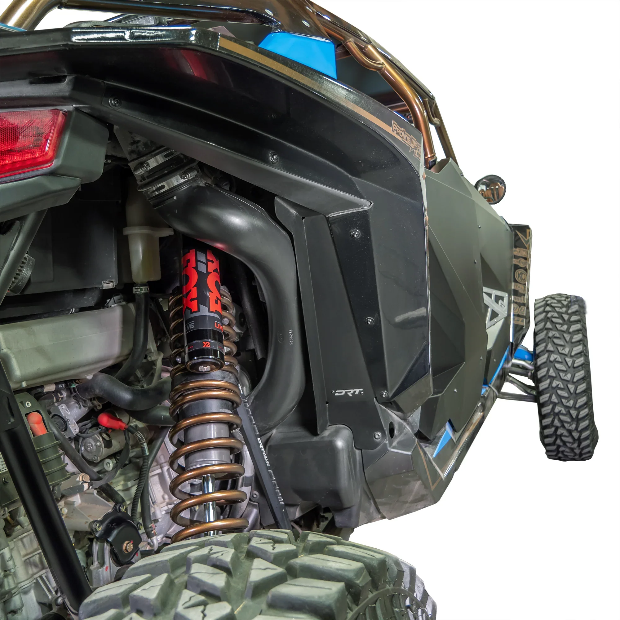 DRT RZR Pro R 2022+ Aluminum Rear Inner Fender Guards - Image 4