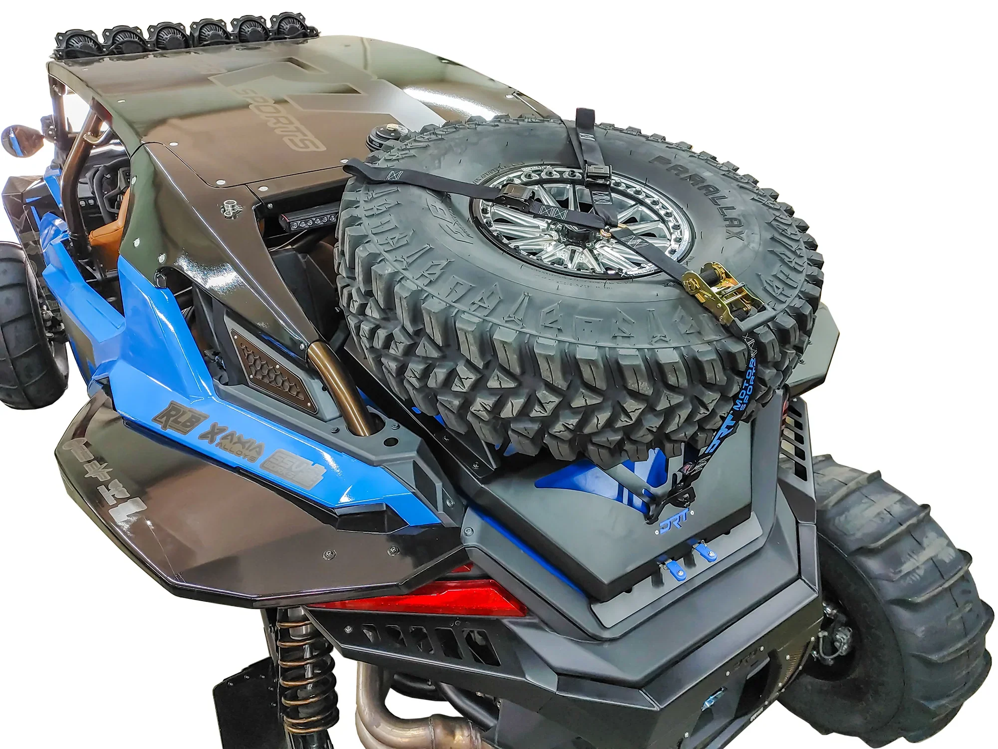DRT RZR Pro R / Turbo R / Pro XP 2022+ Oversize Tire Carrier Mount Accessory - Image 12