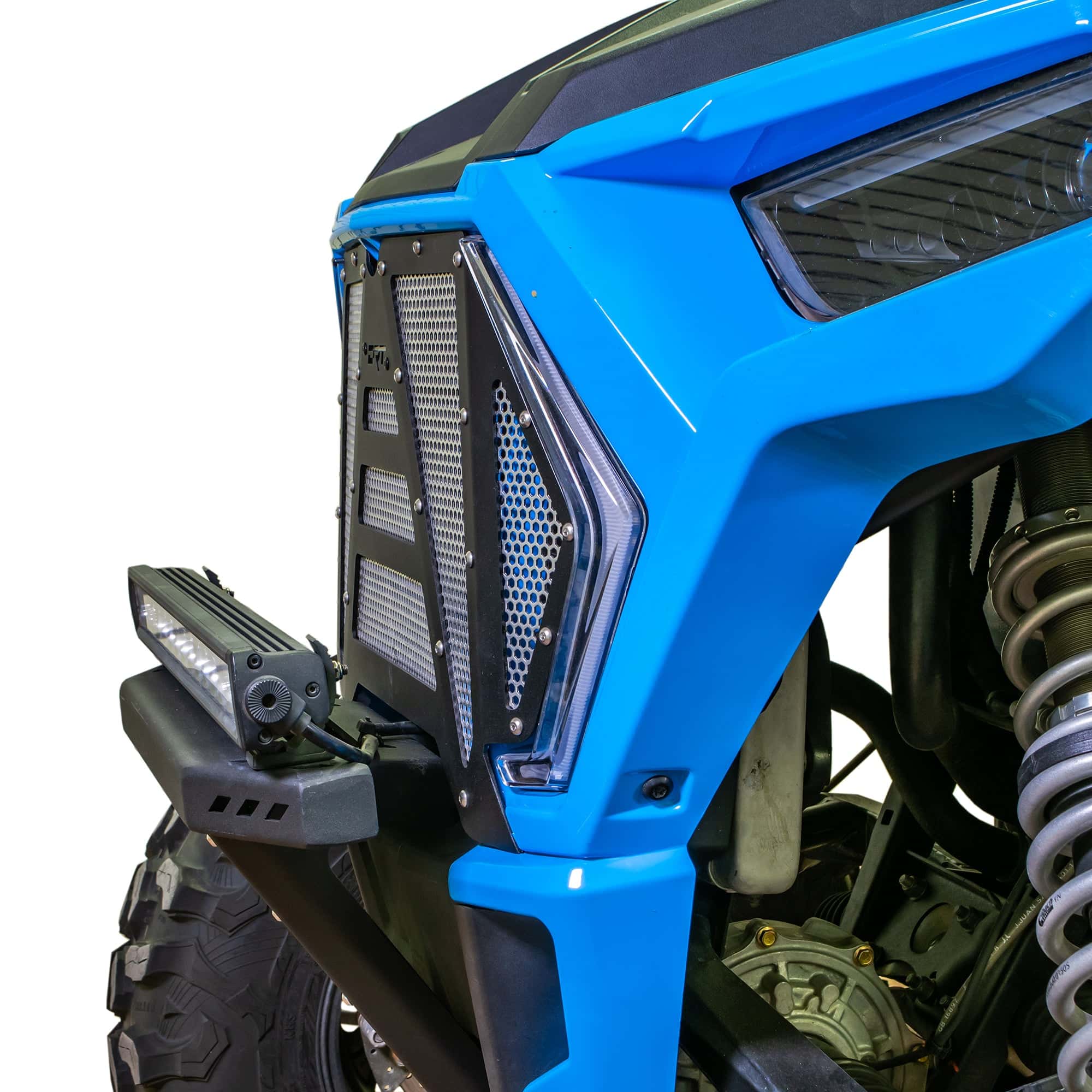 DRT RZR XP 1000 2019+ Turbo/ 2018+ Turbo S Aluminum Grill - Image 4