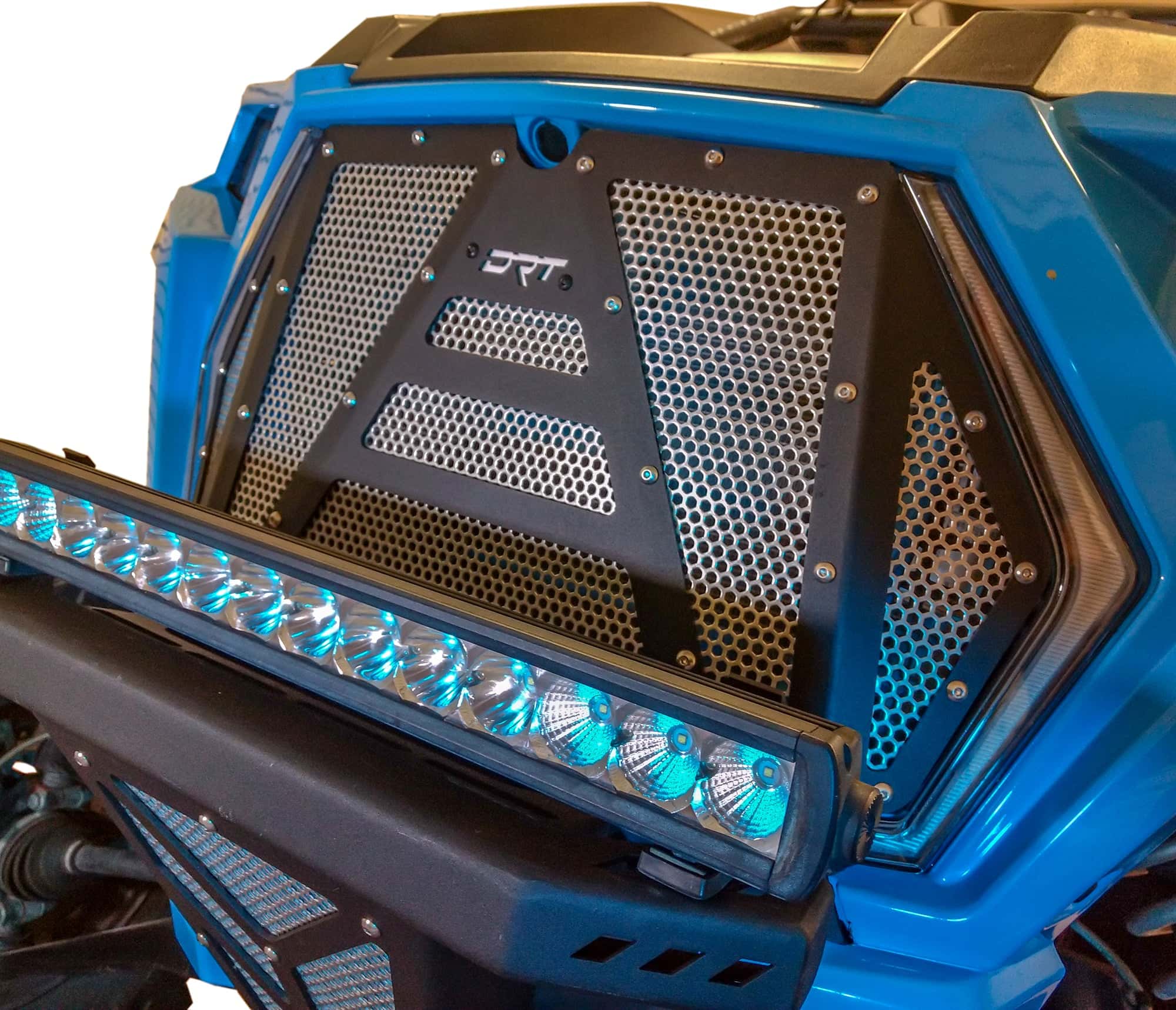 DRT RZR XP 1000 2019+ Turbo/ 2018+ Turbo S Aluminum Grill - Image 5