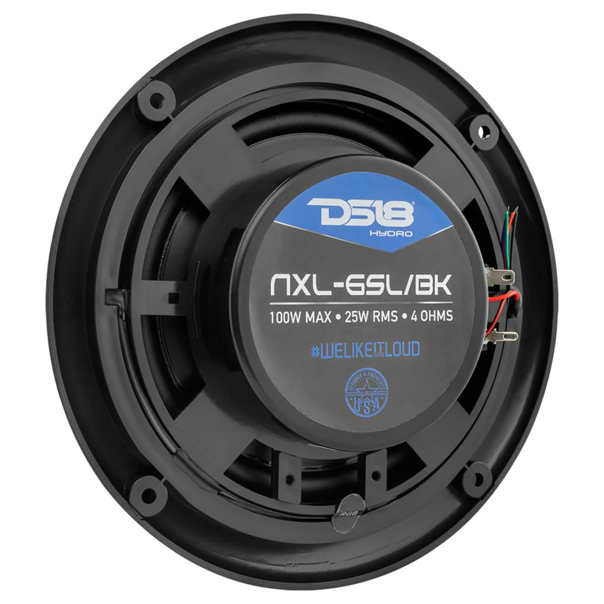 DS18 MRX1 Head Unit & 6.5" Marine Speaker Package - Image 4