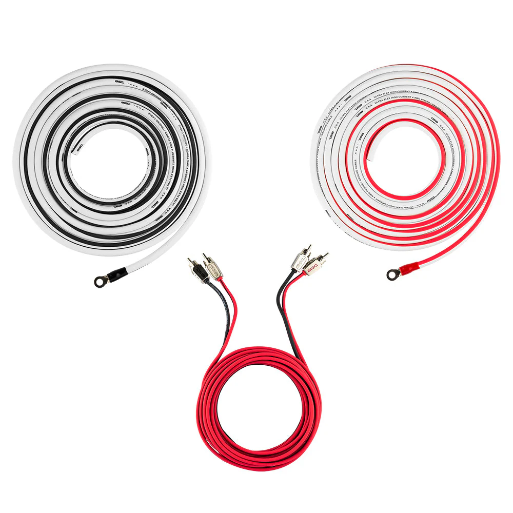 DS18 Marine Tinned OFC 4-GA Amplifier Installation Kit - Image 3