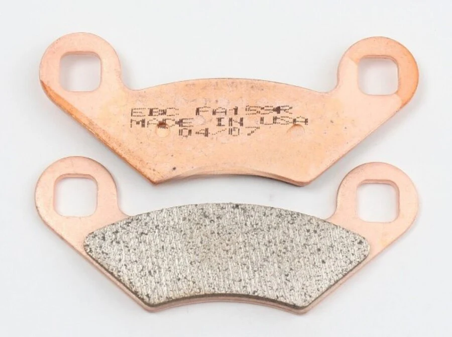 EBC Polaris RZR 570/800 Long-Life Sintered R-Series Brake Pads - Metallic Front/Rear