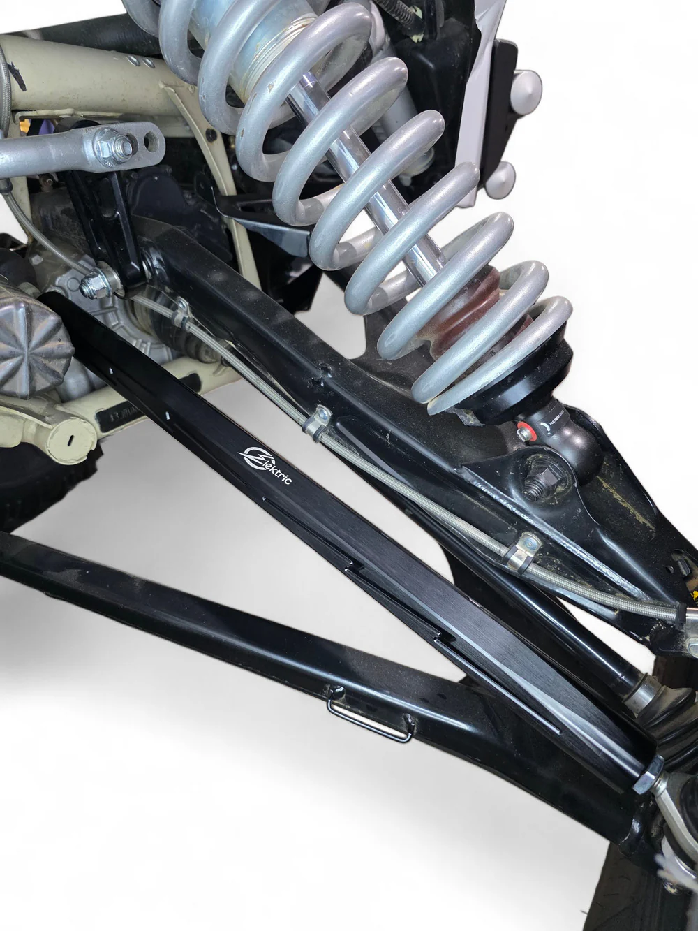 Elektric Offroad '17+ Can-Am Maverick X3 Anodized Black Billet Tie Rods - RS 72" Model Only - Image 2