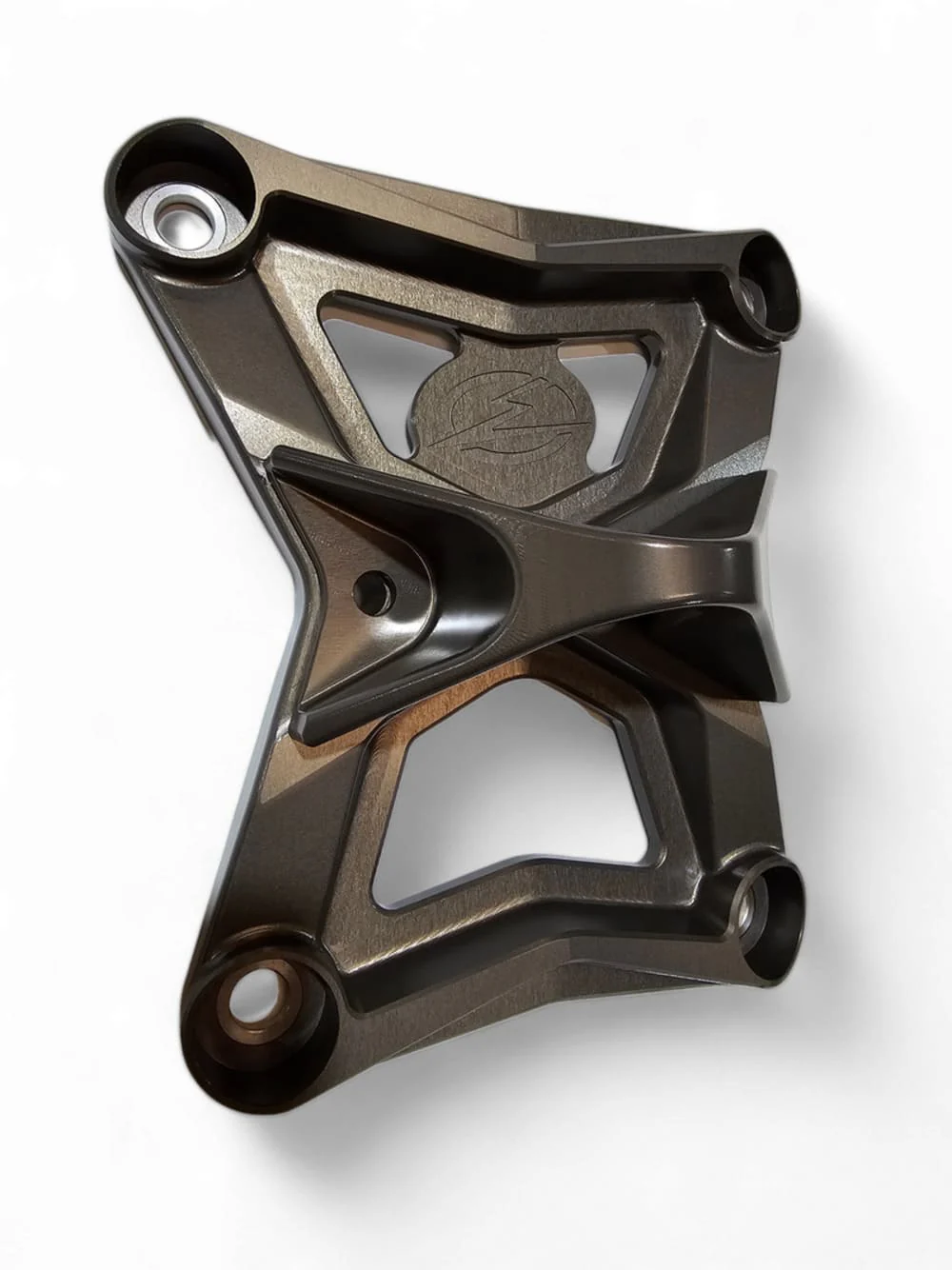 Elektric Offroad '20-'24 Polaris RZR Pro XP Radius Rod Plate w/ Tow Hook - Gunmetal - Image 3