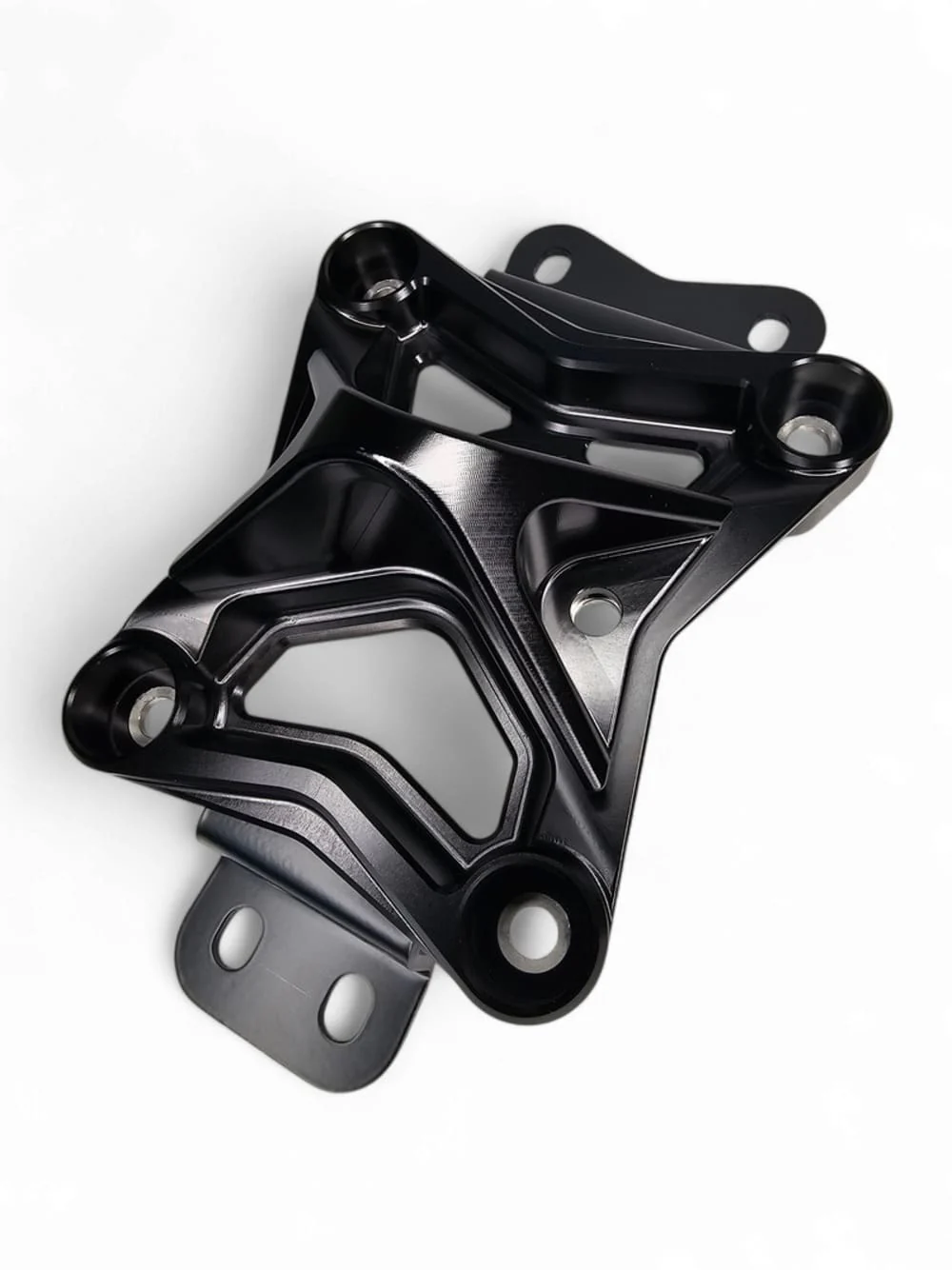 Elektric Offroad '22+ Can-Am Maverick X3 10 Bolt Radius Rod Plate w/ Pull Hook - Black - Image 4