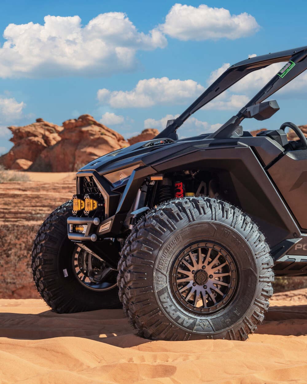 Elektric Offroad '22+ Polaris RZR Pro R Amp Front Bumper - Image 2