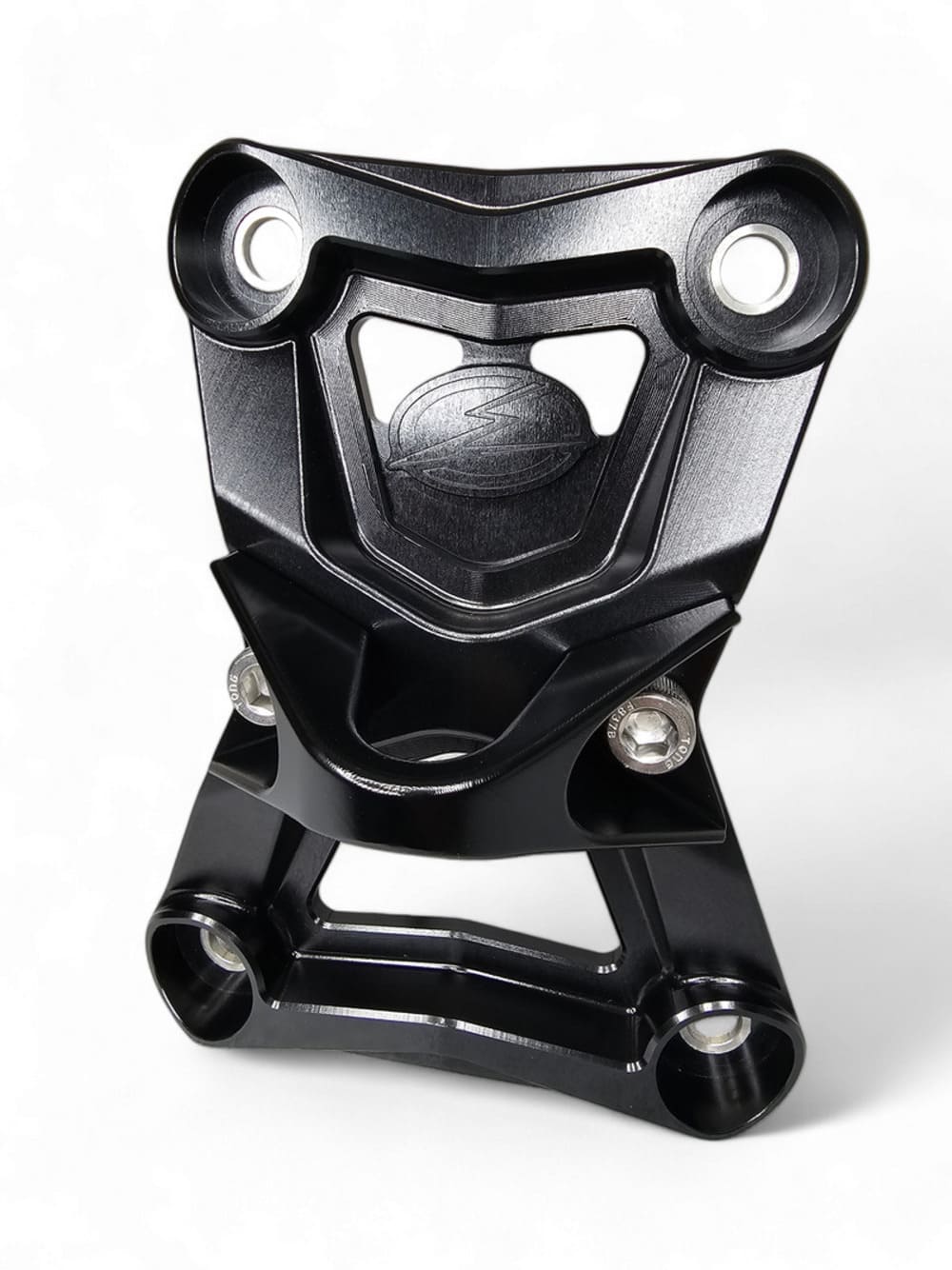 Elektric Offroad '22+ Polaris RZR Turbo R Radius Rod Plate w/ Tow Hook - Black