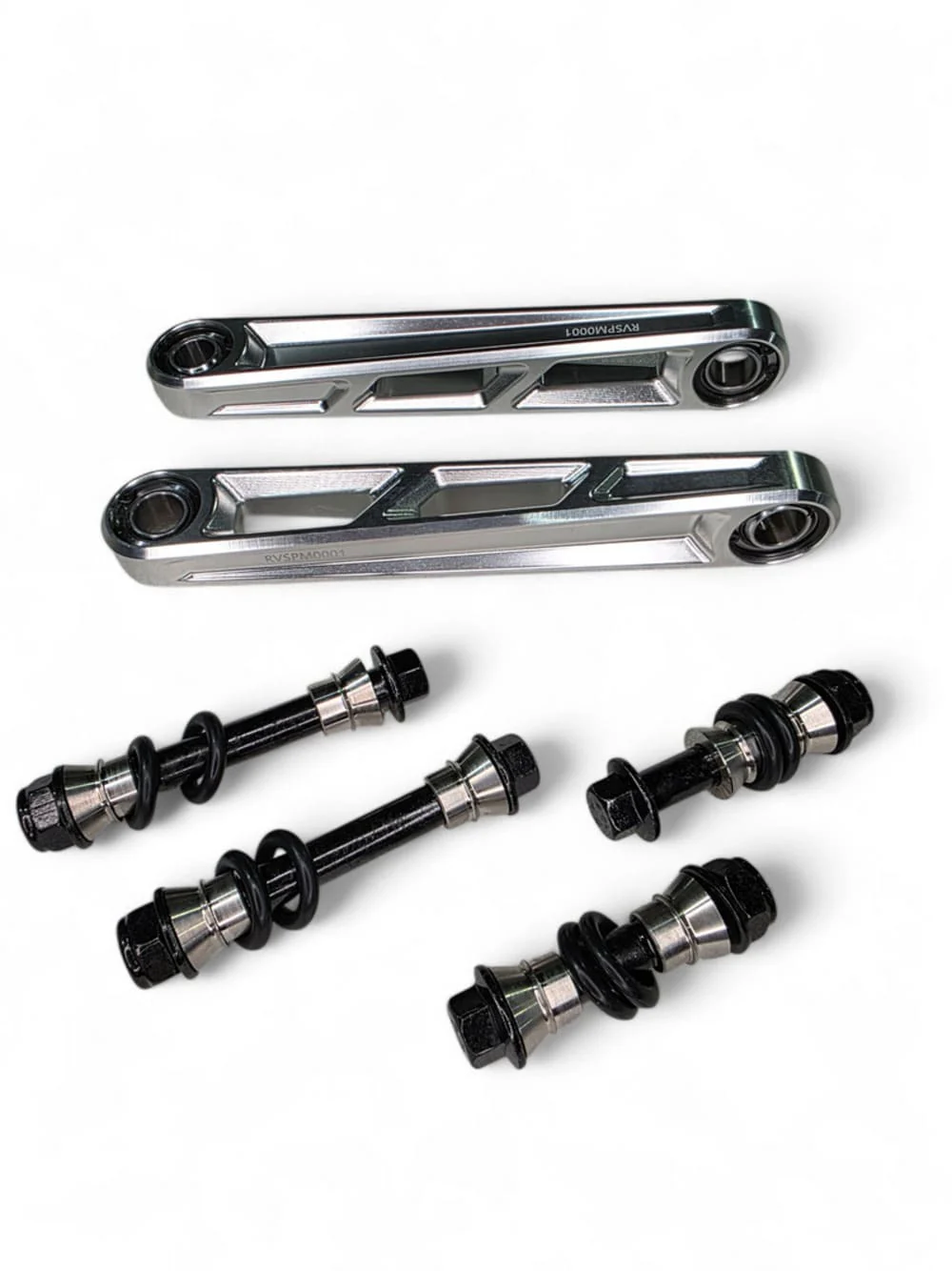 Elektric Offroad '24+ Can-Am Maverick R Front Sway Bar Links - Anodized Clear - Image 4