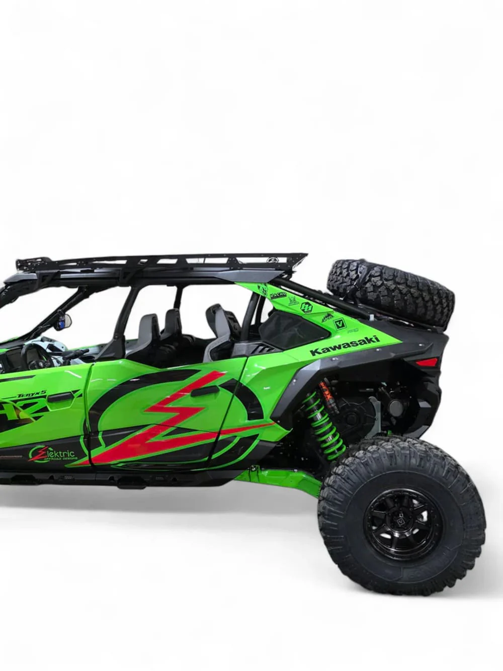Elektric Offroad '26+ Kawasaki Teryx H2 Volt Baja Tire Rack - Image 4