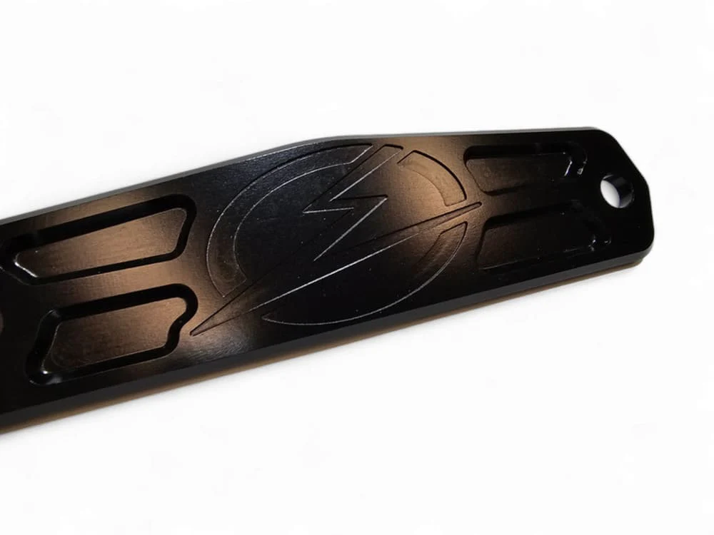 Elektric Offroad UTV Winch Fairlead Cover Plate - Black - Image 2
