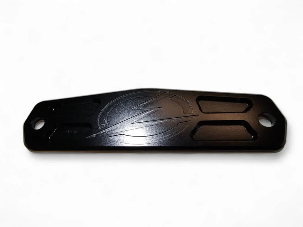 Elektric Offroad UTV Winch Fairlead Cover Plate - Black - Image 6