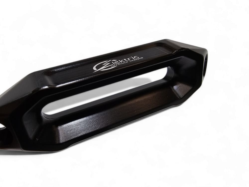 Elektric Offroad UTV Winch Fairlead & Hook - Black - Image 7
