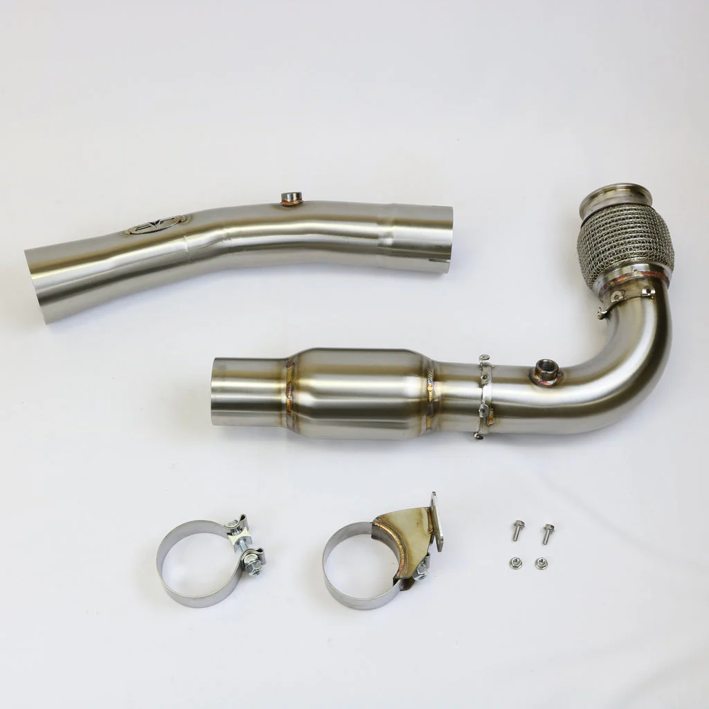 EVO Can-Am Maverick X3 3" Bazooka Race Pipe w/ Bullet Muffler Exhaust - Image 2
