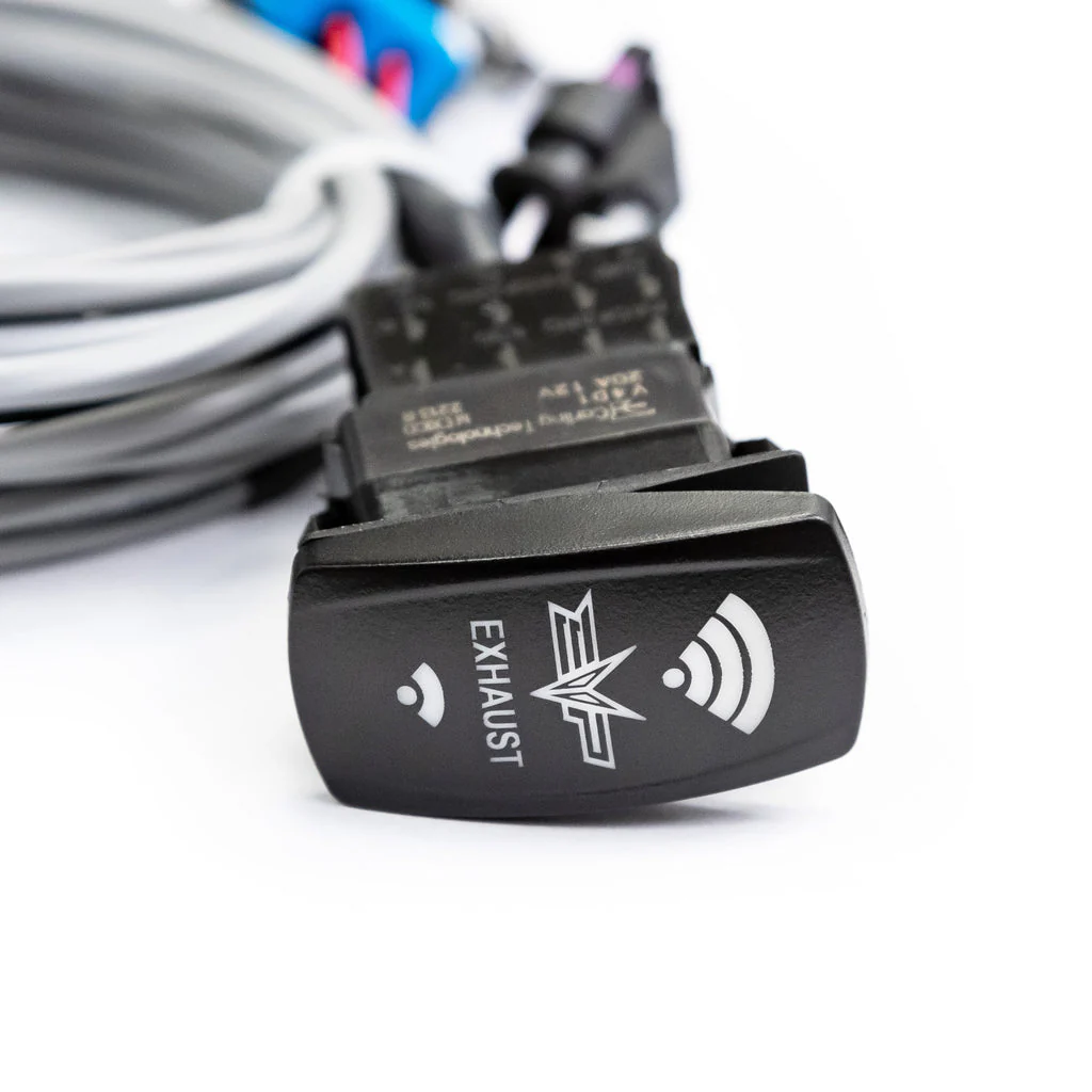 EVO Electronic Captain's Choice & Shocker Exhaust Systems Replacement Rocker Switch & Harness - Image 2