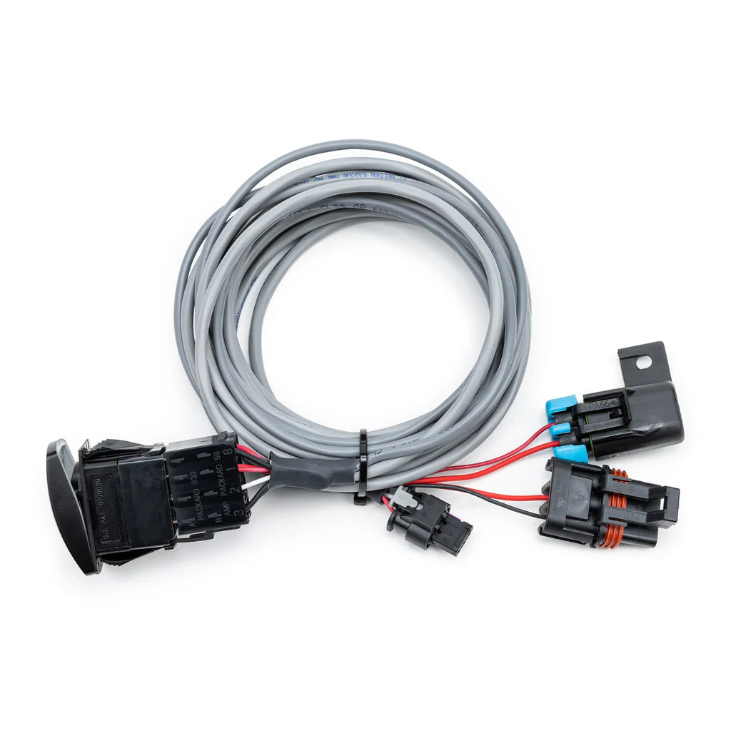 EVO Electronic Captain's Choice & Shocker Exhaust Systems Replacement Rocker Switch & Harness - Image 3