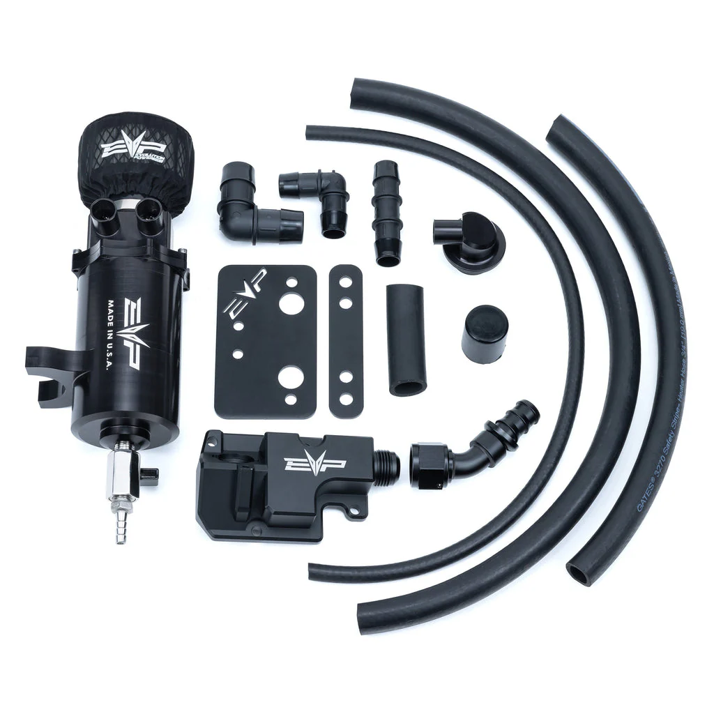 EVO Polaris RZR Turbo R, Pro XP & XP Turbo/S Air/Oil Separator Catch Can Kit - Image 4