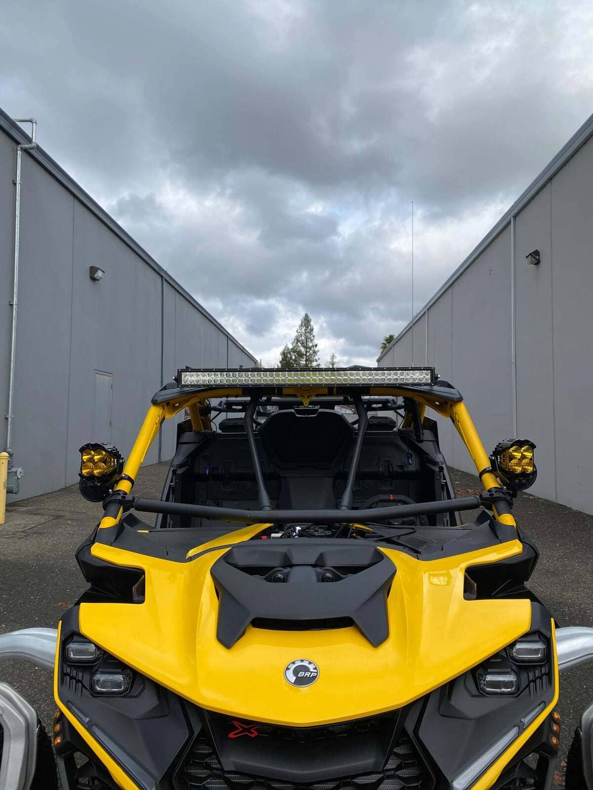 Factory UTV Can-Am Maverick R Light Bar Brackets - Image 3