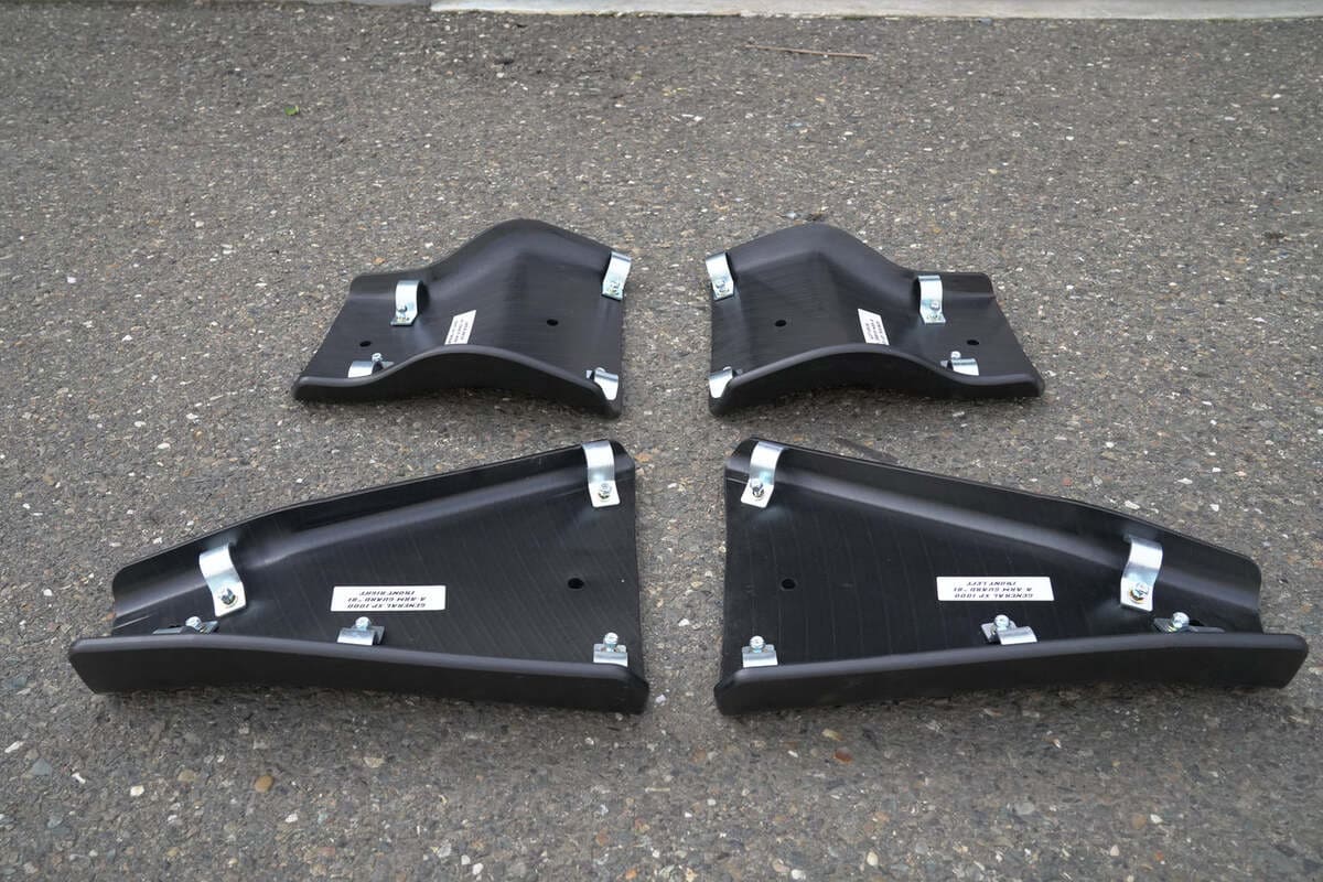 Factory UTV Polaris General XP 4 1000 UHMW A-Arm Guards - Image 2