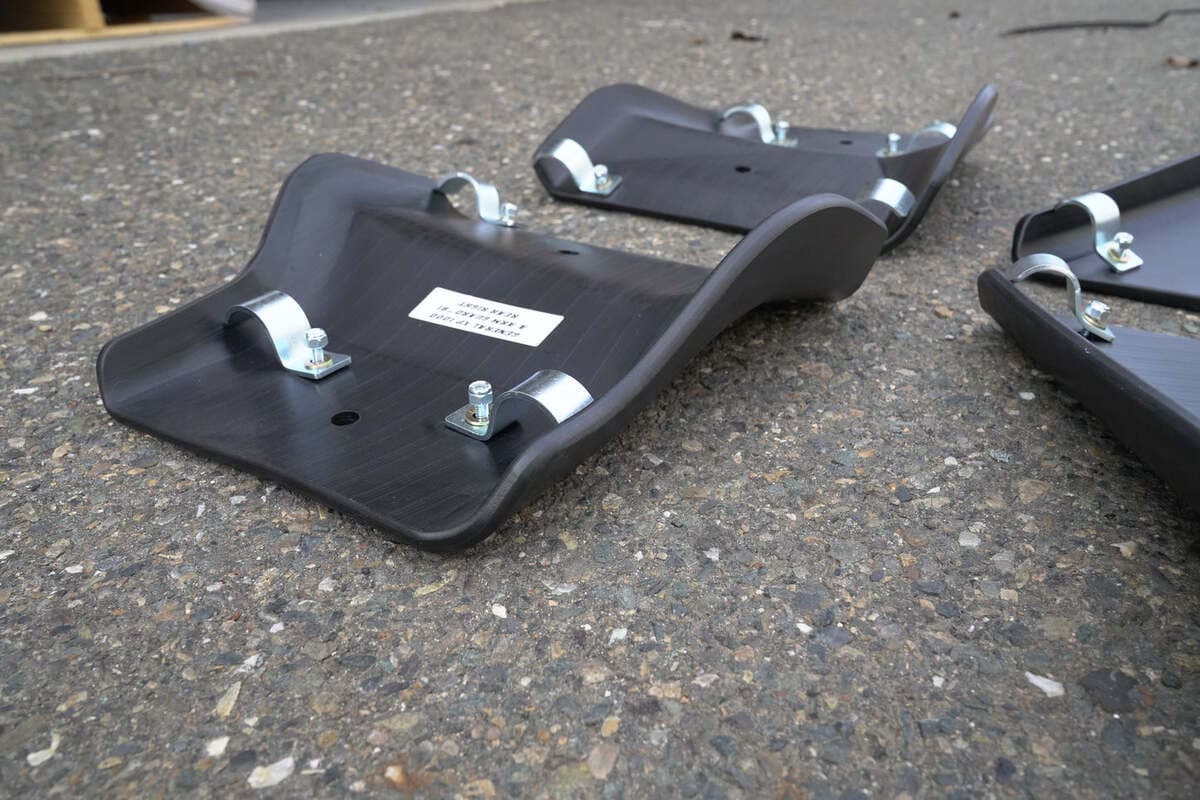 Factory UTV Polaris General XP 4 1000 UHMW A-Arm Guards - Image 4