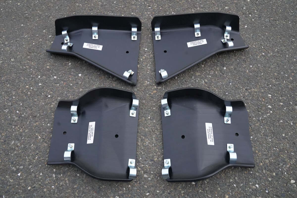 Factory UTV Polaris General XP 4 1000 UHMW A-Arm Guards - Image 5