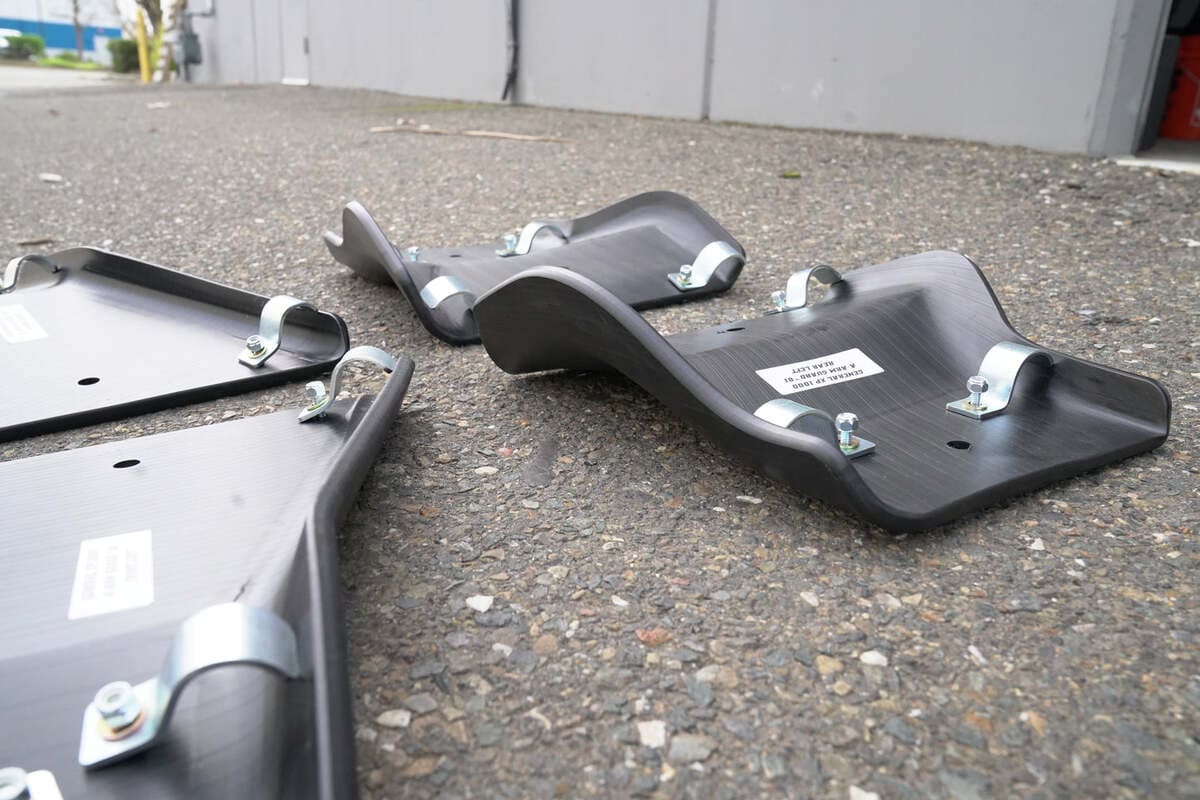 Factory UTV Polaris General XP 4 1000 UHMW A-Arm Guards - Image 6