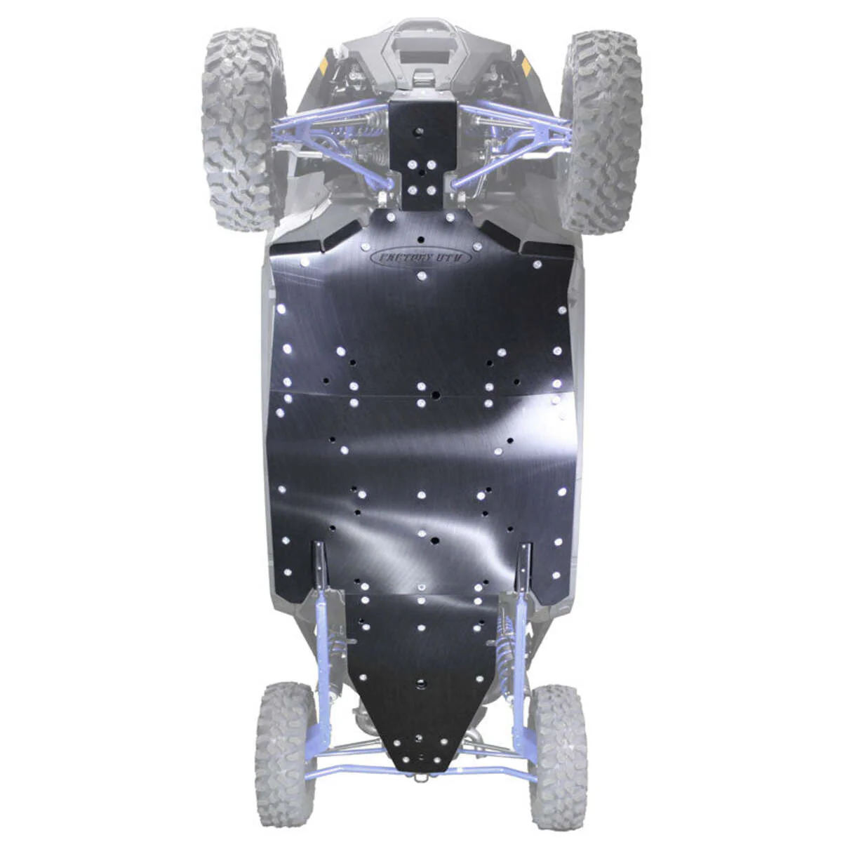 Factory UTV Polaris RZR PRO XP 4 UHMW Skid Plate - Image 3