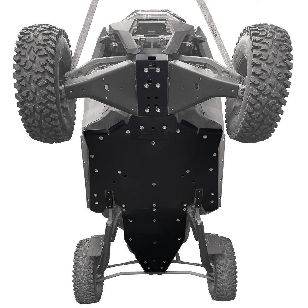 Factory UTV Polaris RZR Turbo R/ Pro S UHMW Skid Plate - Image 2
