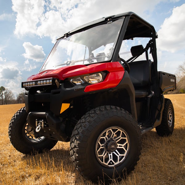 Falcon Ridge Can-Am Defender Velocity Flip Up UV Resistant Windshield - Image 2