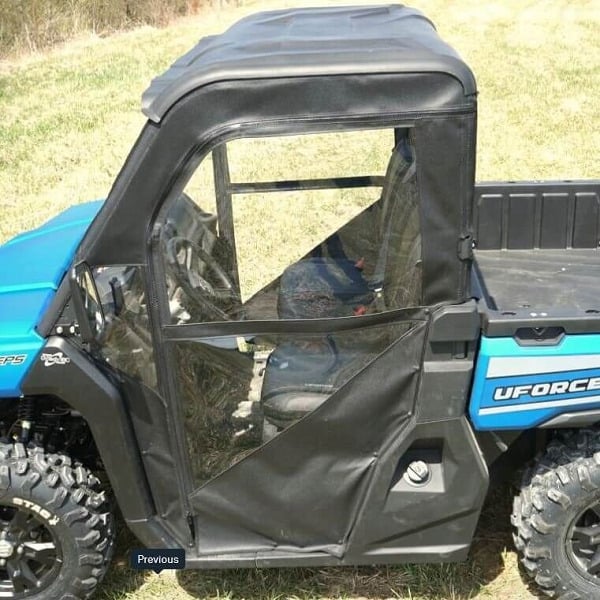 Falcon Ridge CFMoto UForce 1000 Soft Doors With Zipper