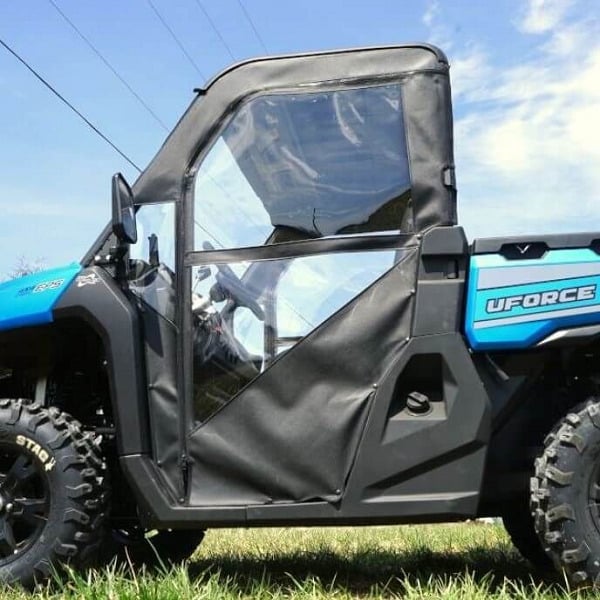 Falcon Ridge CFMoto UForce 1000 Soft Doors With Zipper - Image 2
