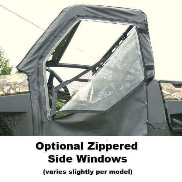 Falcon Ridge Kawasaki Mule SX Soft Doors and Rear Window - Image 2