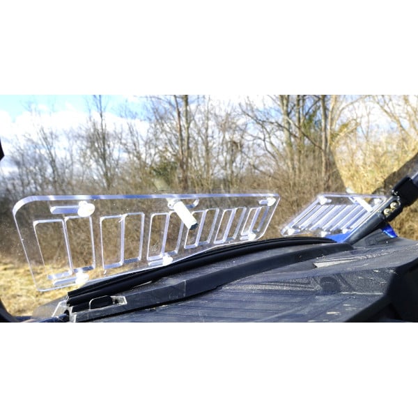Falcon Ridge Textron Wildcat X Aero Vent Front Hard Coated Windshield - Image 2