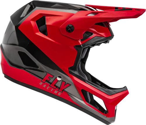 Fly Racing Rayce Youth Helmet - Red - Image 4