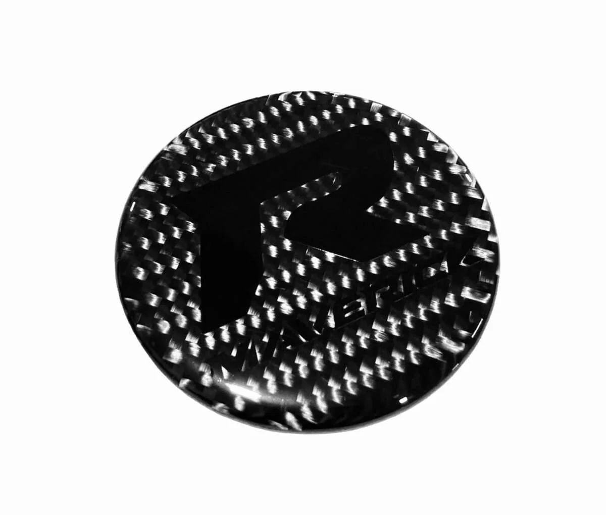 Fourwerx Can-Am Maverick R Carbon Fiber Hood Badge - Image 2