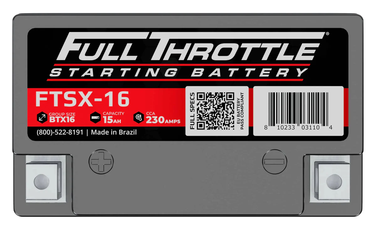 Full Throttle Starting Series High Performance AGM Battery - FTSX-16 - Image 4