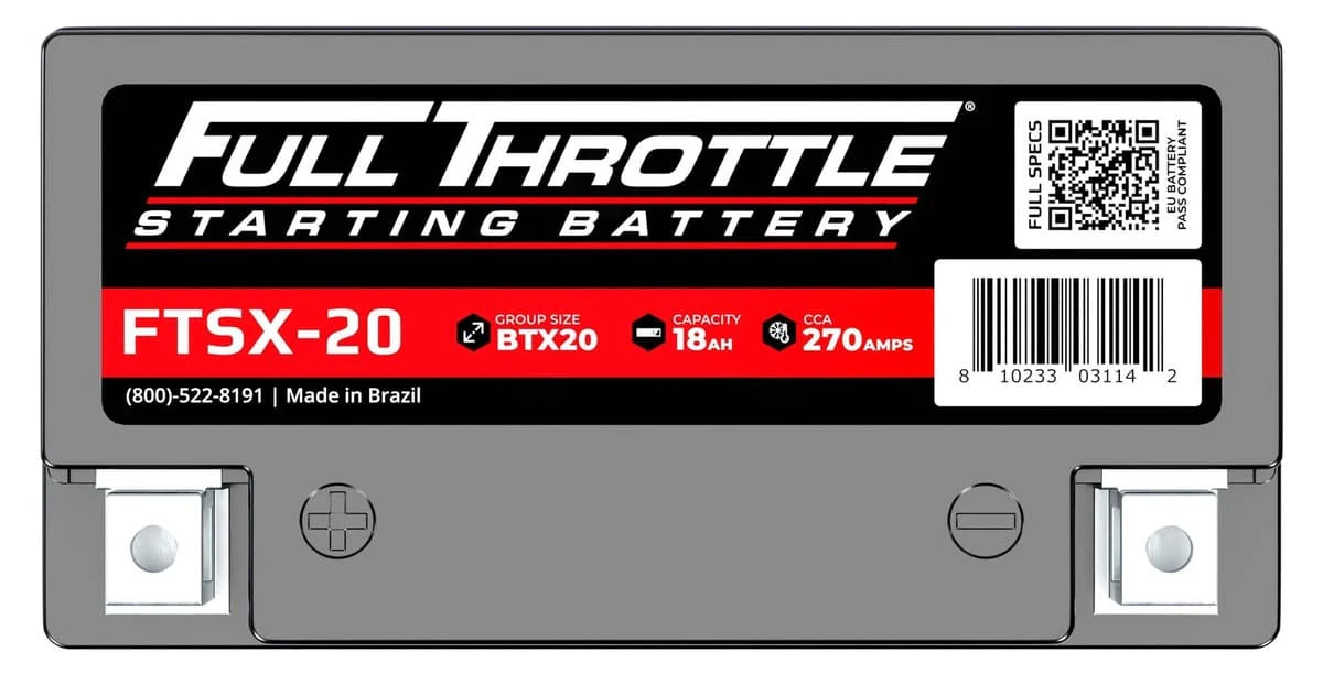 Full Throttle Starting Series High Performance AGM Battery - FTSX-20 - Image 4