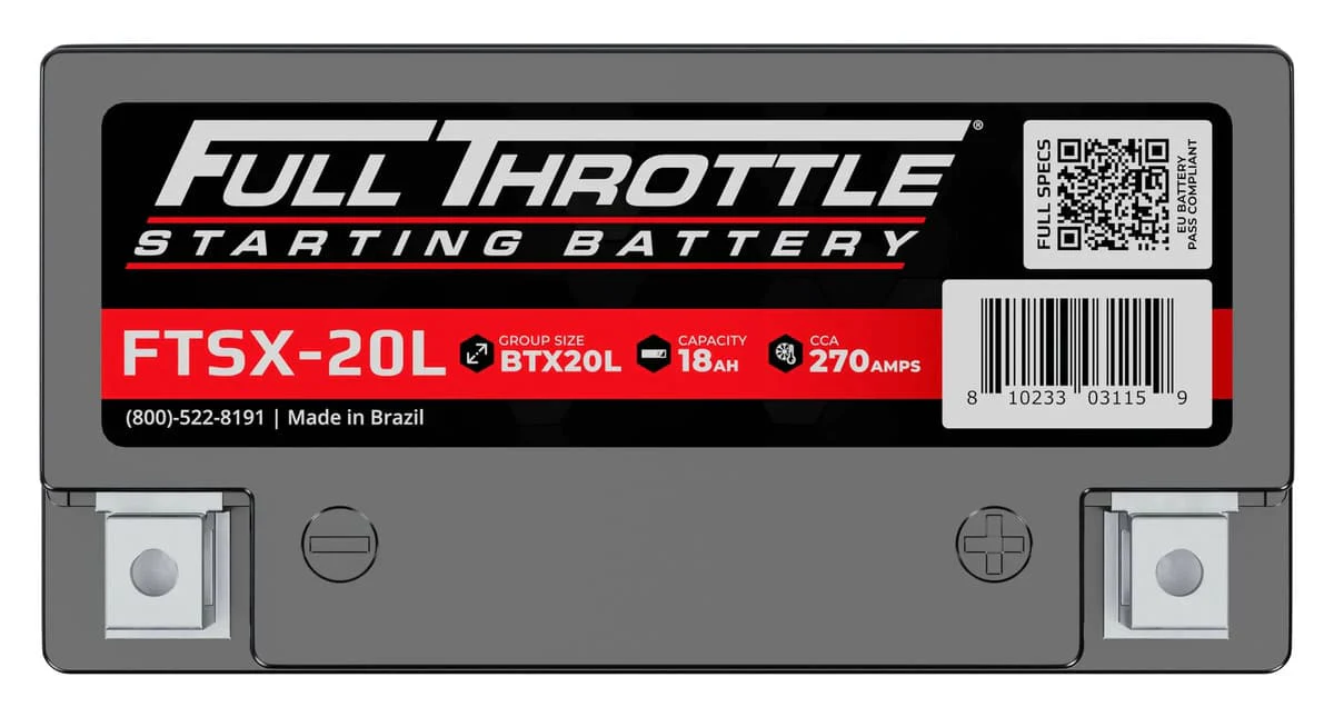 Full Throttle Starting Series High Performance AGM Battery - FTSX-20L - Image 3