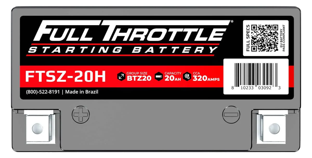 Full Throttle Starting Series High Performance AGM Battery - FTSZ-20H - Image 4