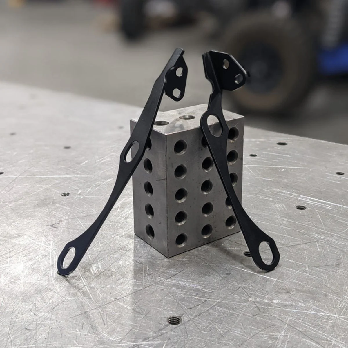 Geiser Performance Can-Am Maverick X3 Smart Shocks Sensor Cage Bracket - Image 2