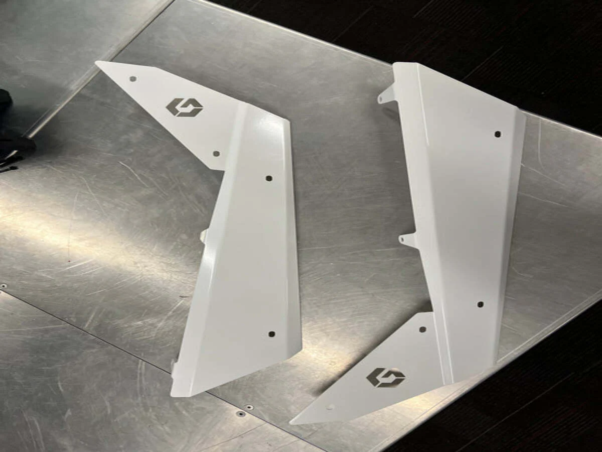Geiser Performance Polaris RZR 200 Kick Plates - Image 2