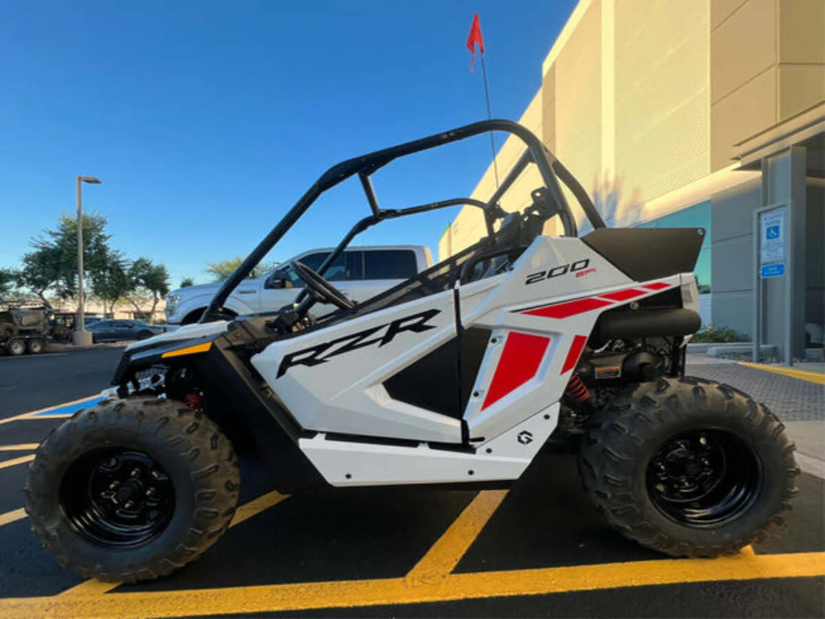Geiser Performance Polaris RZR 200 Kick Plates - Image 6