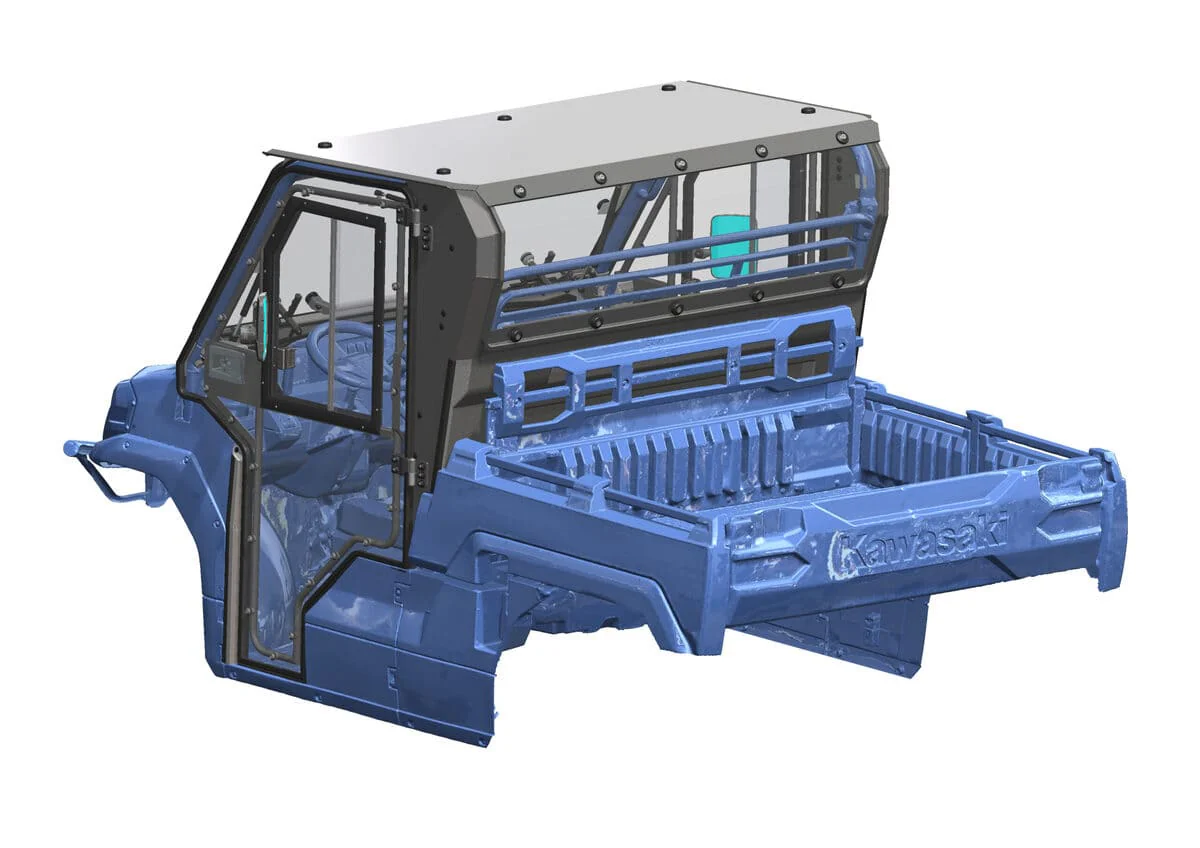 Hard Cabs '23+ Kawasaki Mule Pro FXR Cab Kit - Image 4