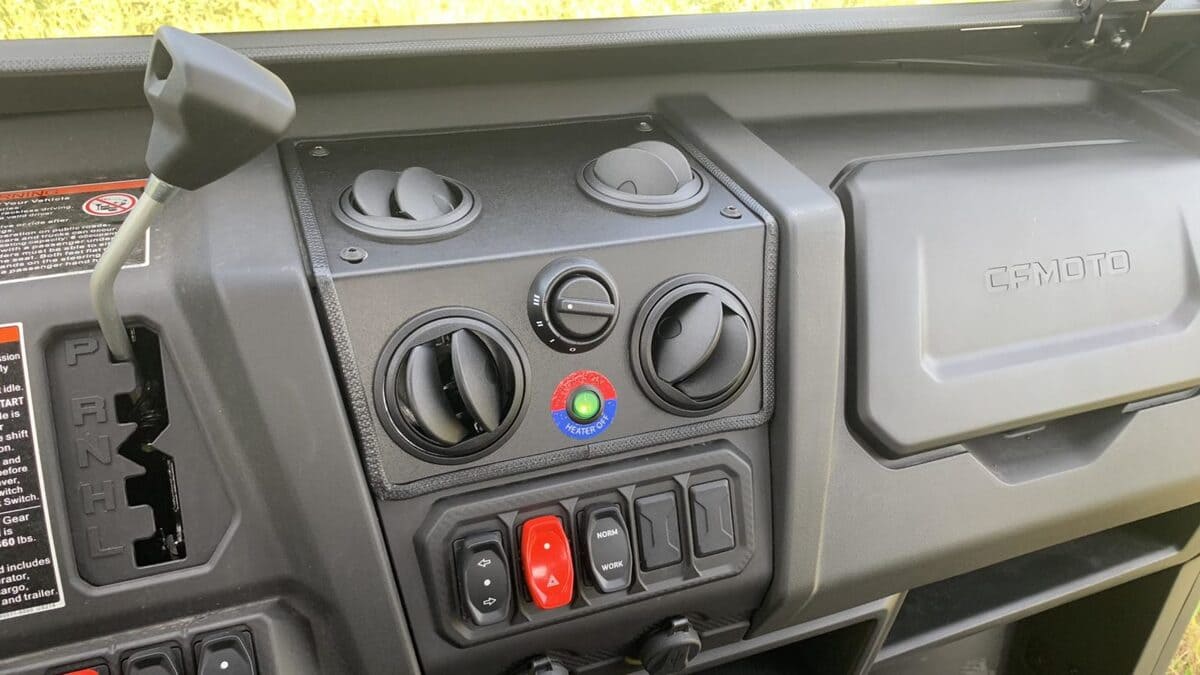 Hard Cabs CFMoto UForce 1000XL Heater Kit