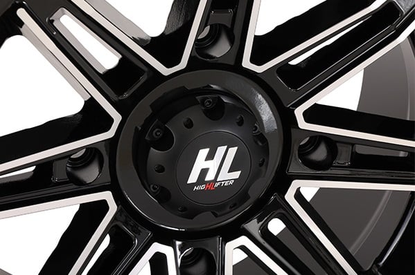 High Lifter HL22 Wheel - Gloss Black-Mach - Image 2