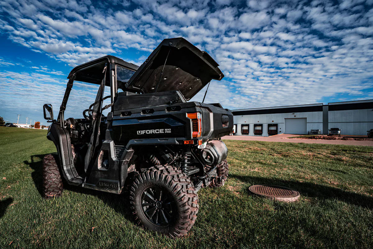 Highlands Cargo '25+ CFMoto U10 UTV Rear Bed Cover - Image 4