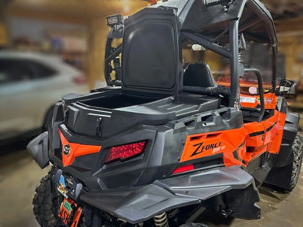 Highlands CFMoto ZForce 500/800/1000 Rear Cargo Box - Image 4