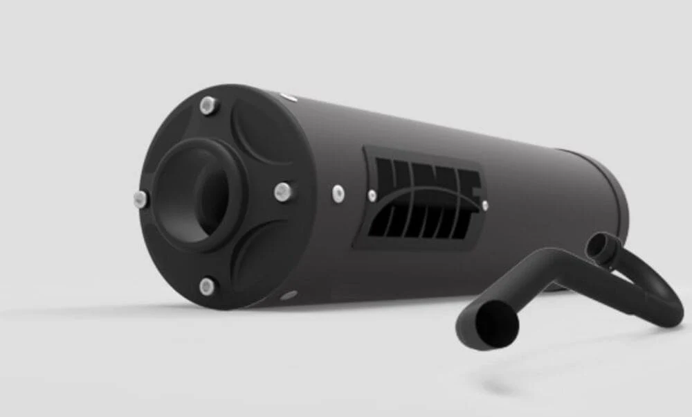 HMF '08-'10 Polaris RZR 800 Titan-QS Full Exhaust Systems - Blackout - Image 4